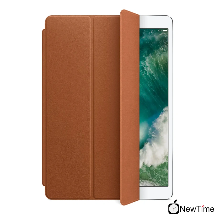 Apple Leather Smart Cover for iPad 10.2"/Air 3/Pro 10.5" - Saddle Brown (MPU92)